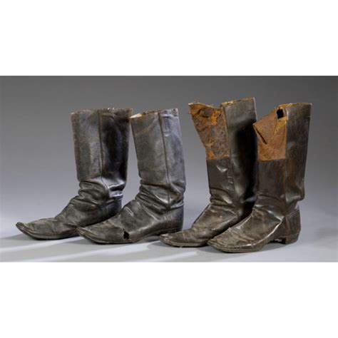 Two Pairs Civil War Period Boots Cowans Auction House The Midwest