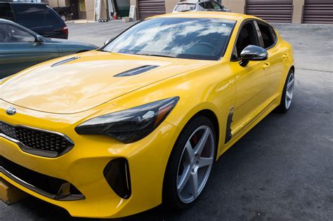 Official Sunset Yellow Kia Stinger Pictures Thread Page 2