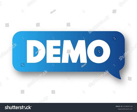Product Demo Over 2124 Royalty Free Licensable Stock Illustrations