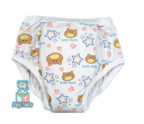 PCS Tricolor DDLG Adult Baby Diapers Panties Incontinence PVC Reusable Diapers Baby Soft