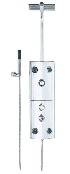 Triton Unichrome Thermostatic Shower Tower At Victorian Plumbing Uk