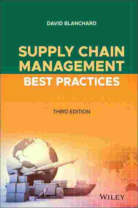Pdf Supply Chain Management Best Practices By David Blanchard Ebook