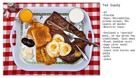 The Last Meals Of Death Row Inmates Photographed By Henry Hargreaves