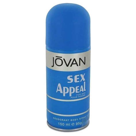 Jovan Sex Appeal Deodorant For Men 150ml Discount Chemist