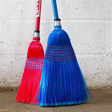 Deluxe Synthetic Corn Broom Yard Accesories From Km Elite