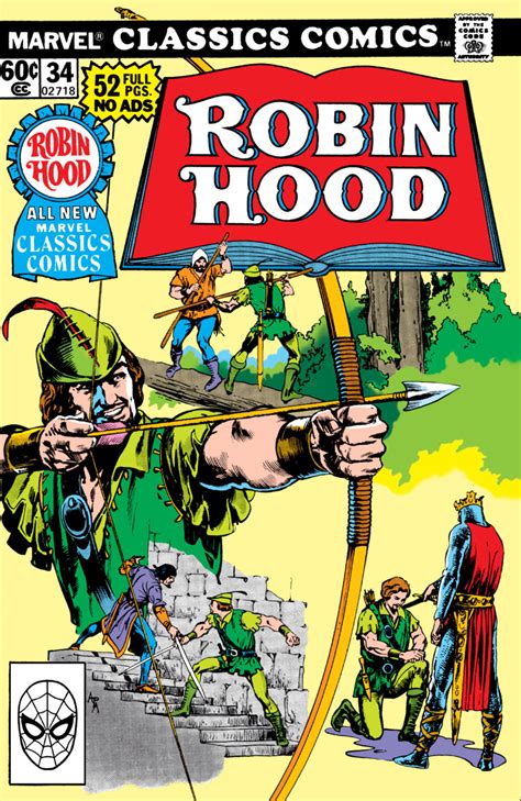 Marvel Classics Comics Robin Hood Issue