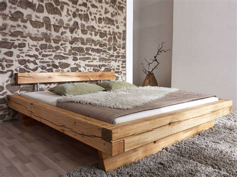 Das bett aus massiver wildeiche ist äußerst stabil und seine formgebung ist zeitlos und einmalig! GULLIVER Doppelbett Massivholzbett Holzbett Bett Wildeiche ...