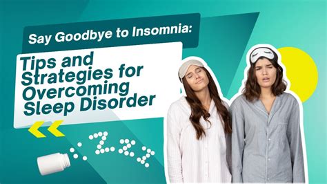 say goodbye to insomnia tips and strategies for overcoming sleep disorder youtube