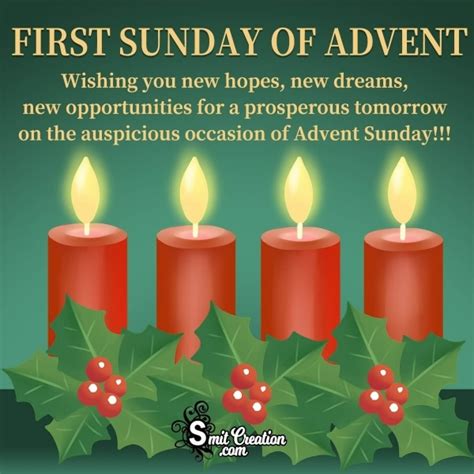 First Sunday Of Advent Wishes