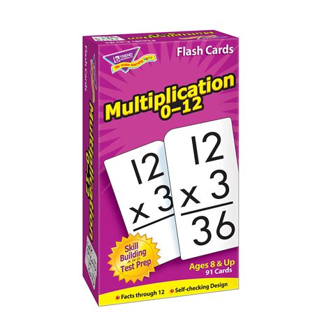 Multiplication Skill Drill Flash Cards Beckers School Supplies