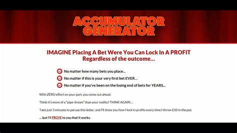 Hawley offered his risk theory of profit in 1893. How To Make Risk Free Profit From Accumulators - Matched ...
