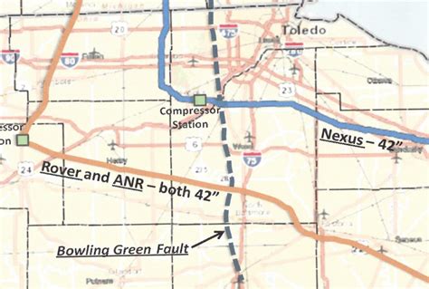 Nexus Pipeline Ohio Map