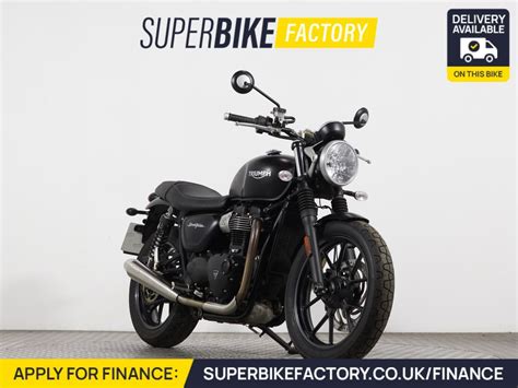 2016 Triumph Street Twin Black With 6497 Miles Used Motorbikes Dealer