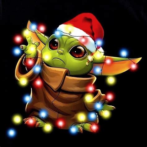 Baby Yoda Christmas Wallpapers Top Free Baby Yoda Christmas