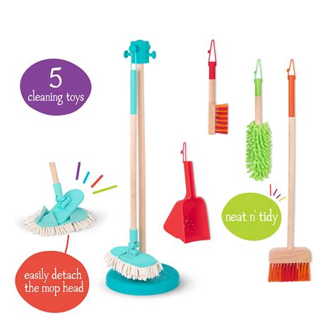 Battat Kids Cleaning Set Cleaning Toys For Toddlers Children
