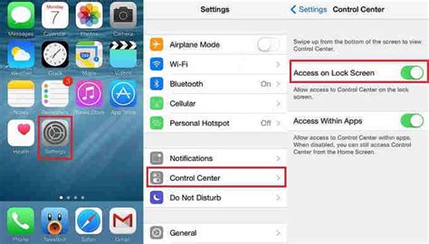 How To Disable Control Center On Lock Screen Iphone 8 Plus Iphone 7