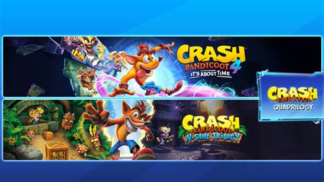 Crash Bandicoot™ Quadrilogy Bundle For Nintendo Switch Nintendo Official Site