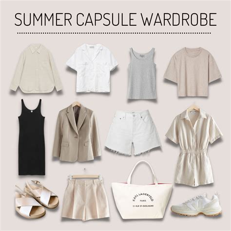Summer Capsule Wardrobe 2023 What To Wear This Summer