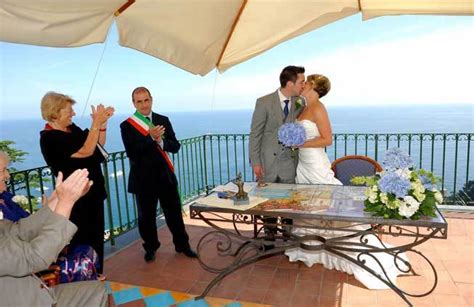 Civil Weddings In Positano On The Amalfi Coast Wedding