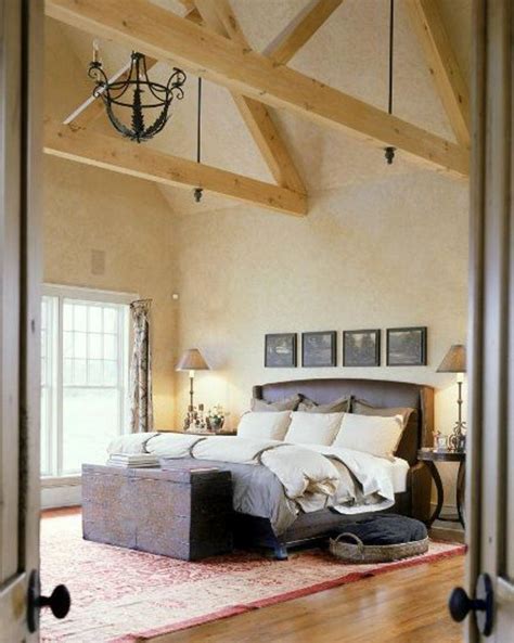 20 Modern Bedroom Designs With Exposed Wood Beams Rilane