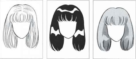 Coloring The Hair Female Manga Characters Joshua Nava Arts