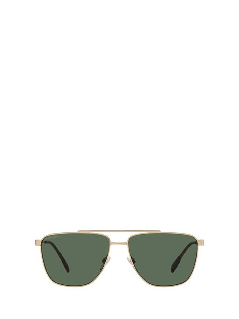 Burberry Eyewear Blaine Aviator Pilot Sunglasses In Gold Modesens