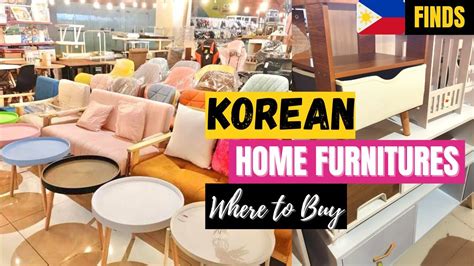 Korean Home Furnitures Where To Buy Youtube