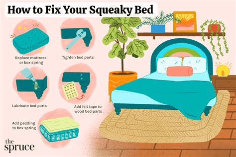 How To Fix A Squeaky Bed
