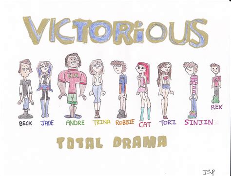 Total Drama Victorious By Kesha18anime17 On Deviantart
