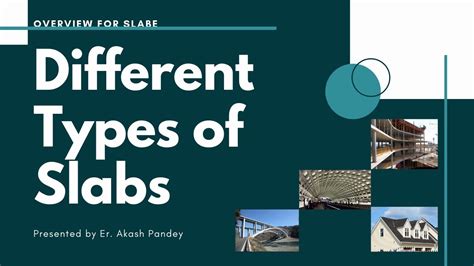 Different Types Of Slabs In Construction Er Akash Pandey Youtube