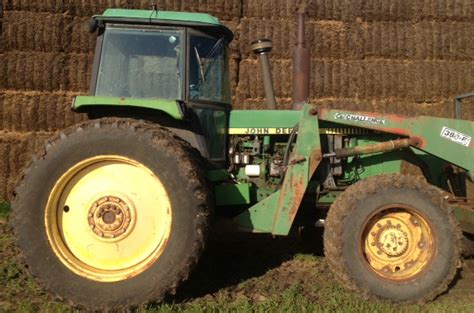 John Deere 4450 With Front End Loader Machinery And Equipment