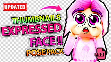 Make Face Expression Roblox Overlay For Your Thumbnail By Hiezellblox