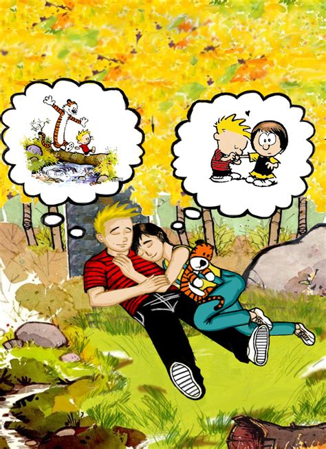 Calvin And Hobbes Grown Up By Boomcow On Deviantart