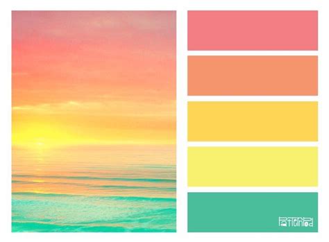 Sunset Color Palette Sunrise Colors Colour Pallette Color Palate