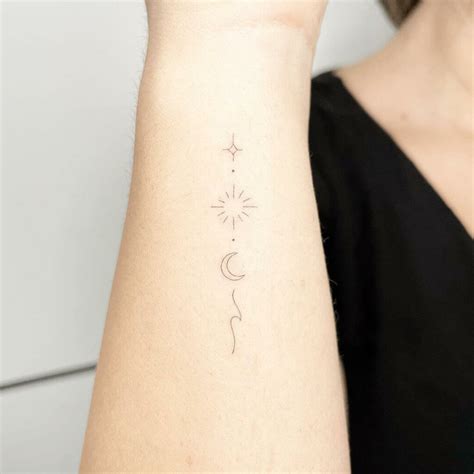 Update 74 Sun Moon And Stars Tattoo In Cdgdbentre