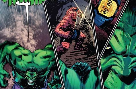 Marvel Finally Reveals Whos The Strongest The Hulk Or The Thing