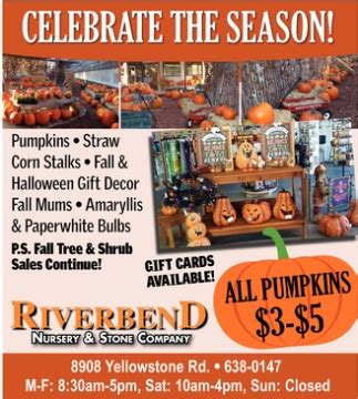 Star nursery has been privately owned and operated for over 35 years. Fall/Halloween, Riverbend Nursery and Stone Company ...