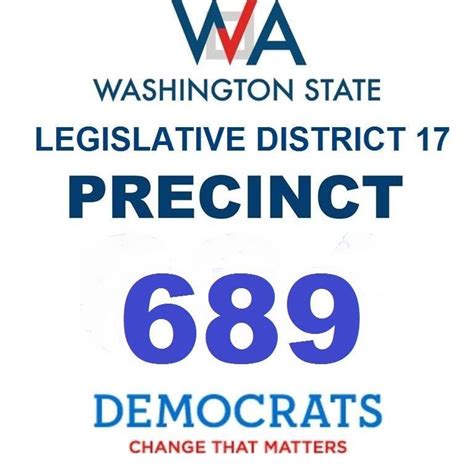 Precinct 689 Democrats 2019 2020 Clark County Washington 17th Ld