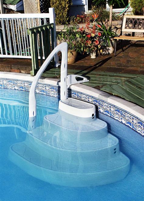 It also comes with firm handrails that provide you with the power to pull yourself up and out of your swimming pool quickly and easily. 52 best images about POOLS on Pinterest | Recycled ...