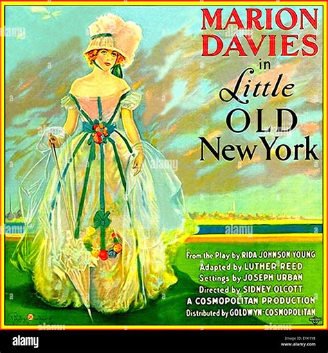 Little Old New York Marion Davies Movie Poster Stock Photo Alamy