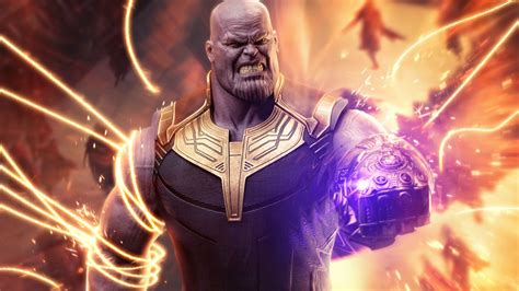 Free Download Wallpaper 4k Thanos Infinity Gauntlet 4k Wallpaper