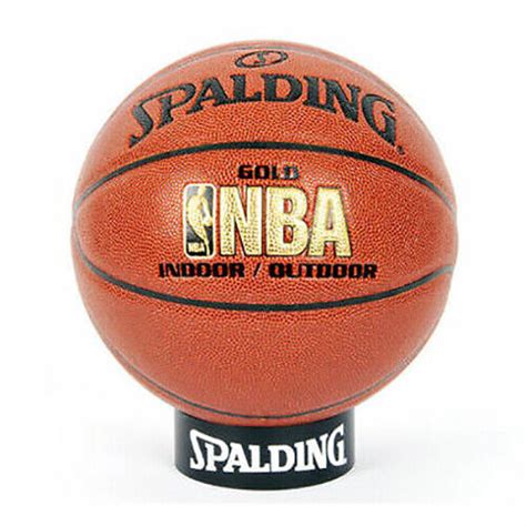 Spalding Nba Gold Basketball Size 7 Indoor Outdoor Street Game Balls