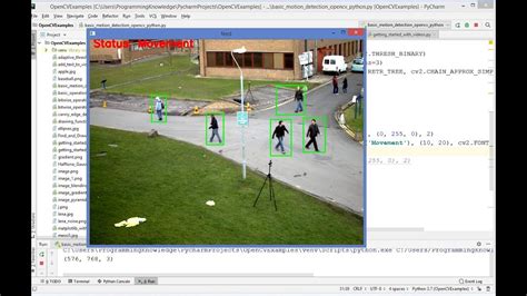 OpenCV Python Tutorial For Beginners 24 Motion Detection And Tracking