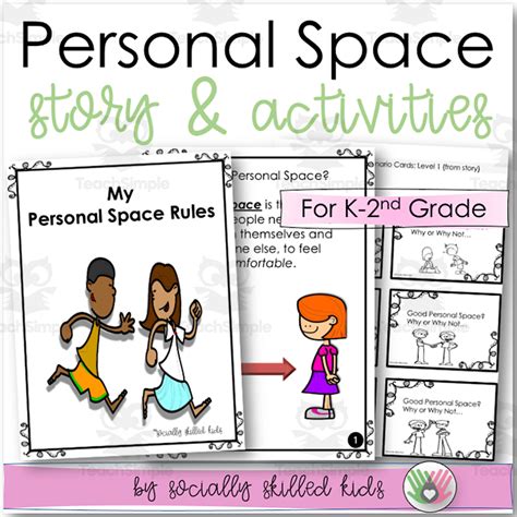 My Personal Space Rules Social Skills Story And Activities By Teach Simple