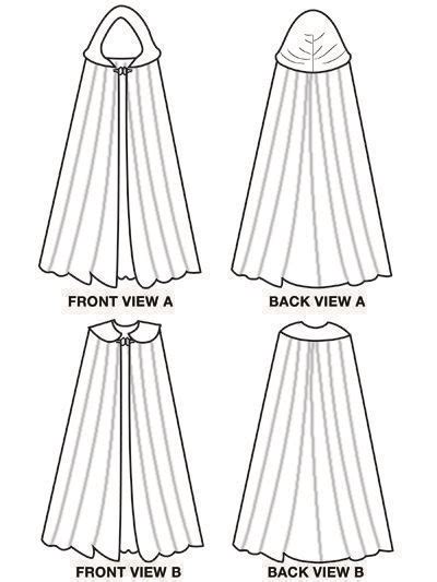 86 Best Cape Pattern Sewing Free Images On Pinterest Sewing Free Cloak