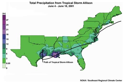 The second tropical cyclone and the first named storm after executing a cyclonic loop over texas, the ridge to the north began to erode, allowing allison to track northeast and out of the state. Community Hurricane Preparedness, 2nd Edition