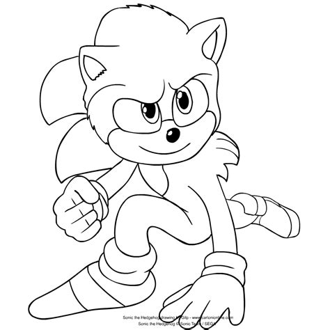 Típico Torre Cantidad De Dibujo Sonic Para Imprimir Estéril Estanque
