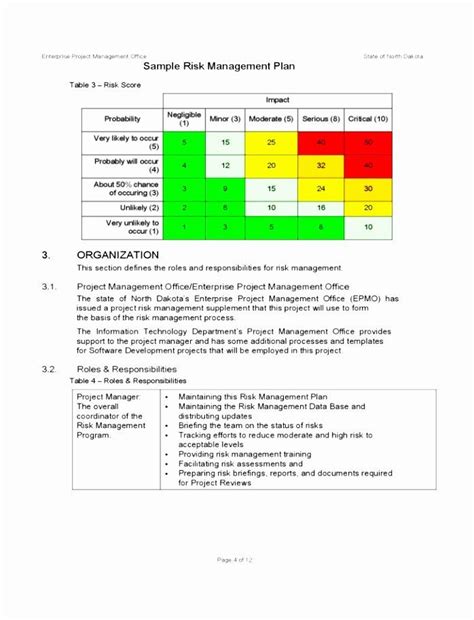 In general, the aim is to identify hazards, assess and evaluate the associated risks, control these risks and monitor the effectiveness of risk management measures. Risk Management Plan Template Doc Unique 9 Risk Management ...