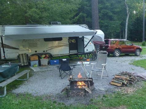 Cook Forest State Park Campground Views