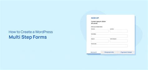 How To Create A Wordpress Multi Step Forms Wpcred
